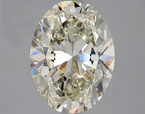 3.01 carat K-SI2 Natūralus Oval Deimantas (1)