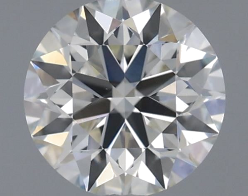 0.55 carat I-VVS2 Excellent cut Natūralus Round Deimantas (1)