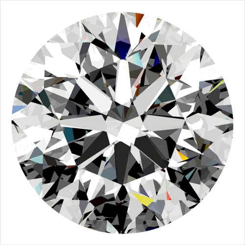 0.3 carat F-VVS2 Very Good cut Natūralus Round Deimantas (1)