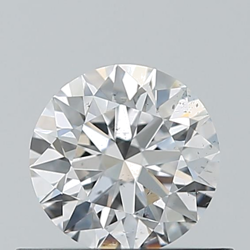 0.5 carat E-SI2 Excellent cut Natūralus Round Deimantas (1)