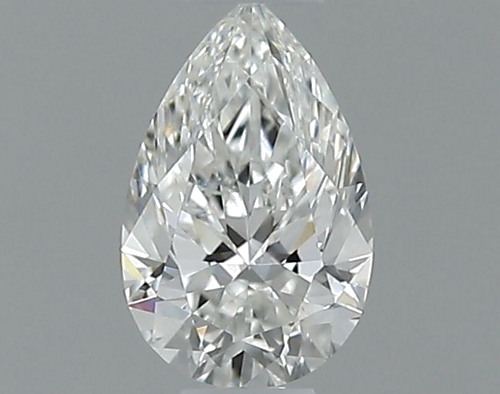 0.34 carat F-SI1 Natūralus Pear Deimantas (1)