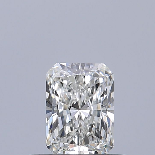 0.38 carat F-VVS1 Natūralus Radiant Deimantas (1)