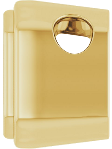 Pakabukas „Bezel-Set Solitaire“ 14k yellow gold Asscher 6mm (3)