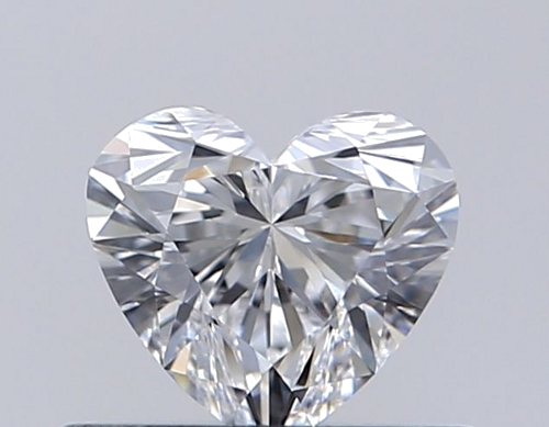 0.4 carat E-VVS2 Natūralus Heart Deimantas (1)