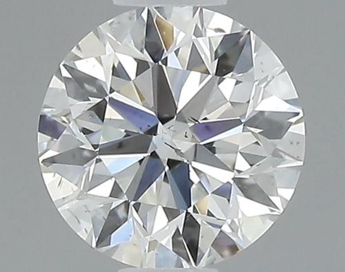 0.58 carat F-SI2 Excellent cut Natūralus Round Deimantas (1)