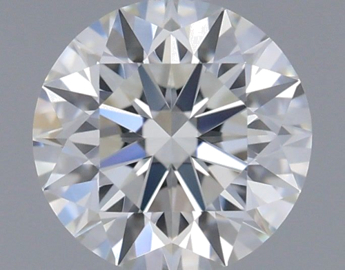 0.45 carat J-VVS1 Excellent cut Natūralus Round Deimantas (1)
