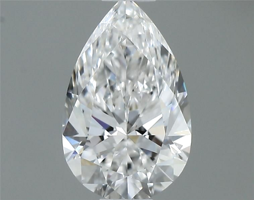 0.4 carat E-VVS1 Natūralus Pear Deimantas (1)