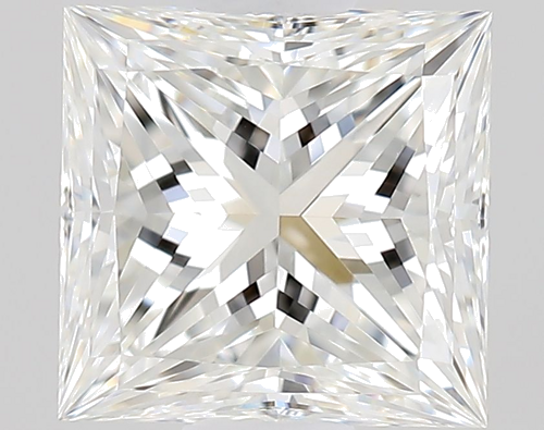 0.67 carat G-VVS2 Natūralus Princess Deimantas (1)