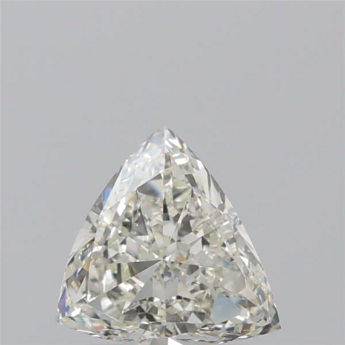 0.71 carat J-VVS1 Natūralus Triangular Deimantas (1)