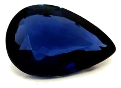 0.43 carat BLUE Pear Safyras (1)