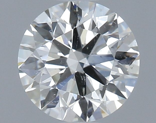 0.46 carat I-SI2 Excellent cut Natūralus Round Deimantas (1)
