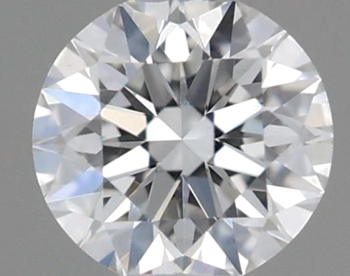 0.2 carat F-VVS2 Excellent cut Natūralus Round Deimantas (1)