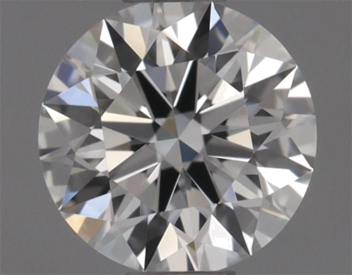 0.44 carat H-IF Excellent cut Natūralus Round Deimantas (1)