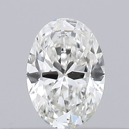 0.18 carat H-VVS1 Natūralus Oval Deimantas (1)