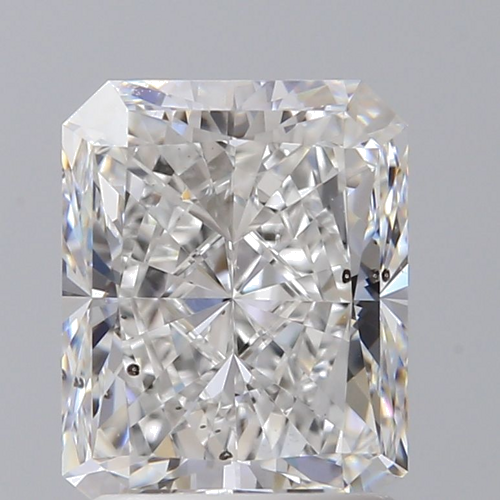 2.01 carat E-SI1 Natūralus Radiant Deimantas (1)