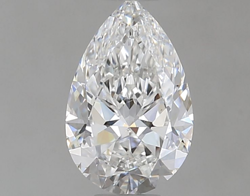 0.51 carat E-VS2 Natūralus Pear Deimantas (1)