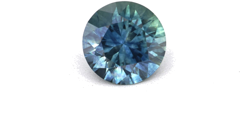0.66 carat GREEN Round Safyras (1)