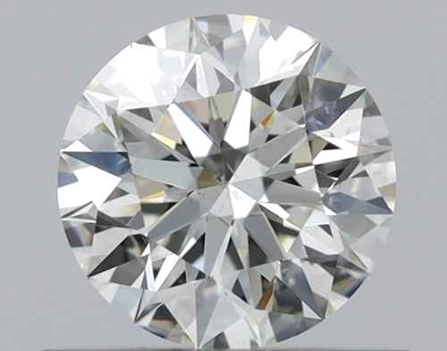 0.57 carat K-SI2 Excellent cut Natūralus Round Deimantas (1)