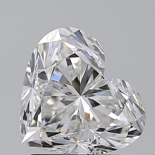 1.5 carat E-VS1 Natūralus Heart Deimantas (1)