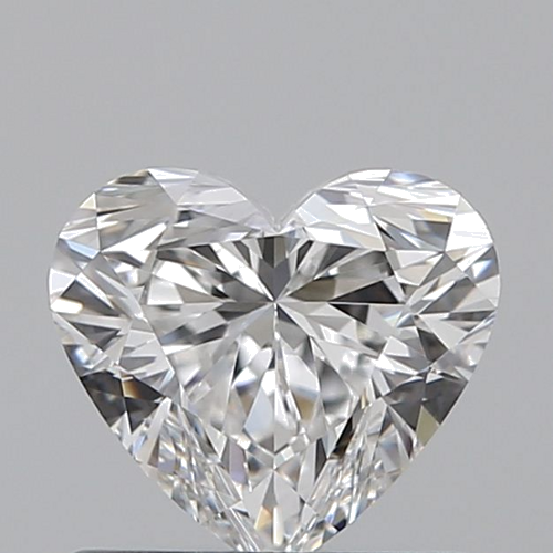 0.7 carat E-VVS2 Natūralus Heart Deimantas (1)