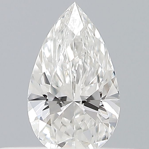 0.2 carat F-VS1 Natūralus Pear Deimantas (1)