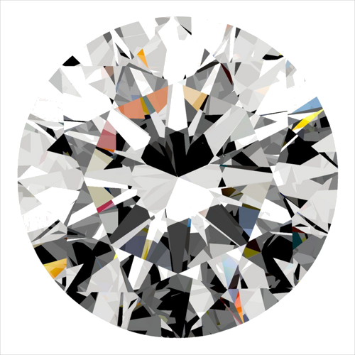 0.33 carat D-VS2 Excellent cut Natūralus Round Deimantas (1)