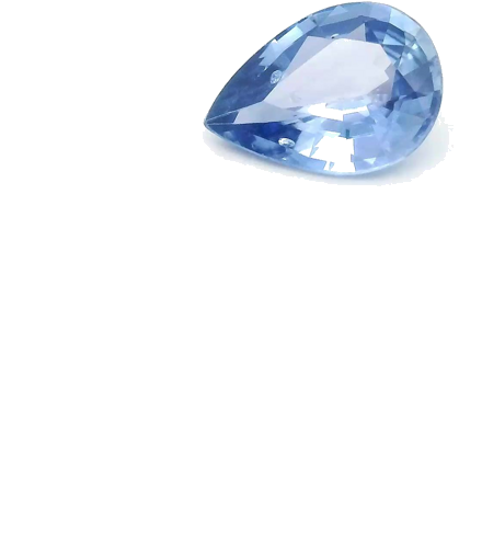 0.63 carat BLUE Pear Safyras (1)