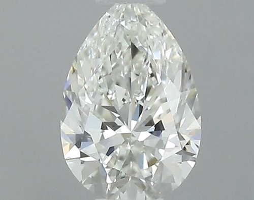 0.36 carat H-IF Natūralus Pear Deimantas (1)