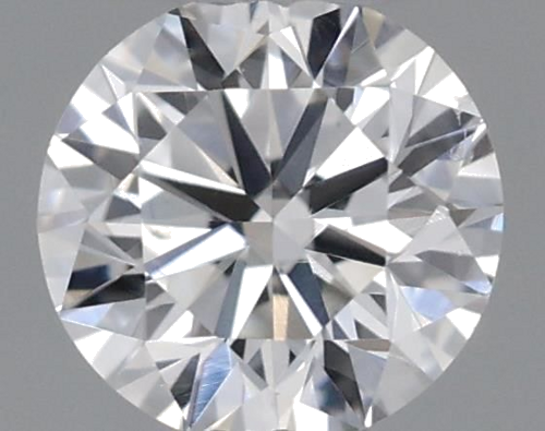 0.21 carat F-SI1 Very Good cut Natūralus Round Deimantas (1)