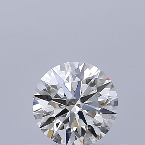 0.37 carat H-IF Excellent cut Natūralus Round Deimantas (1)