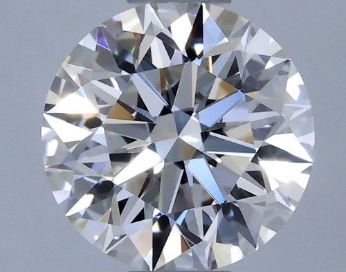 0.58 carat F-VVS2 Excellent cut Natūralus Round Deimantas (1)