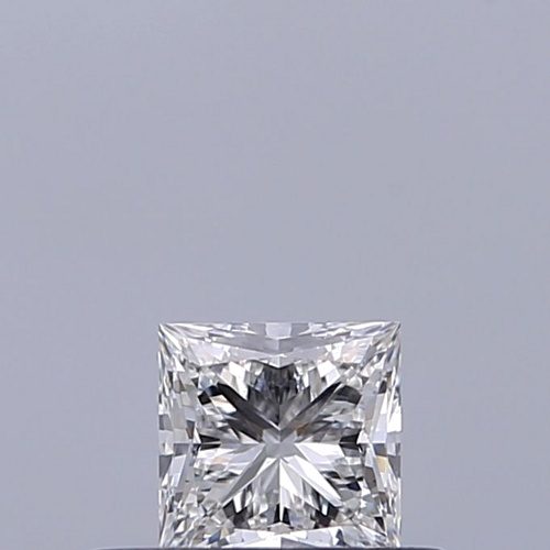 0.3 carat F-IF Natūralus Princess Deimantas (1)