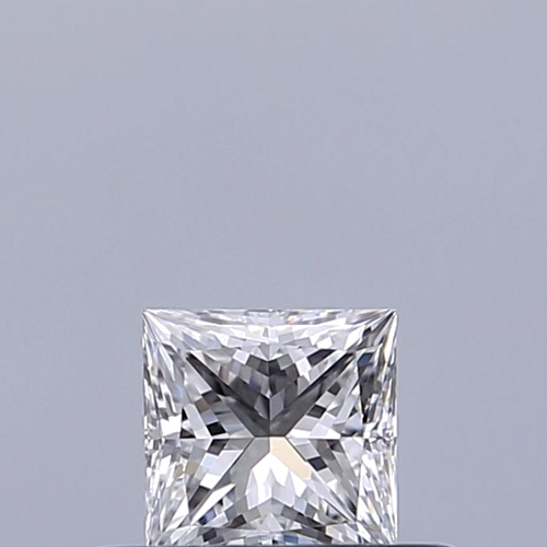 0.3 carat D-VVS1 Natūralus Princess Deimantas (1)