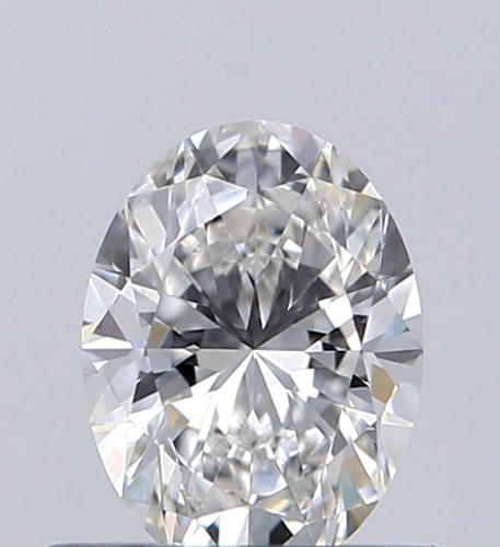 0.5 carat G-VVS2 Natūralus Oval Deimantas (1)