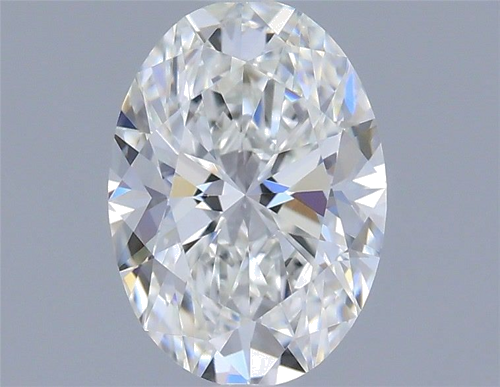 0.51 carat G-VVS2 Natūralus Oval Deimantas (1)