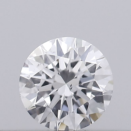 0.16 carat D-SI1 Excellent cut Natūralus Round Deimantas (1)