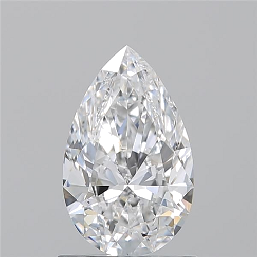 1.01 carat D-VS2 Natūralus Pear Deimantas (1)