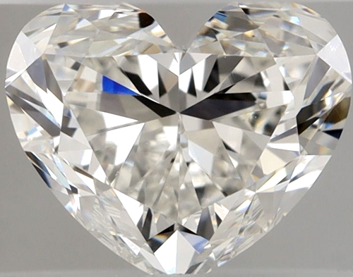 1.01 carat H-VS2 Natūralus Heart Deimantas (1)