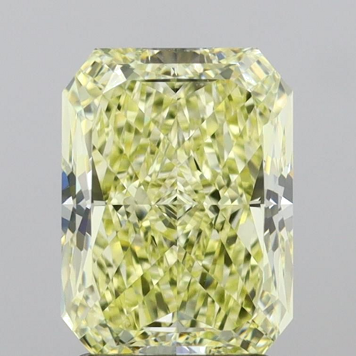 2.2 carat Fancy Light Yellow-VVS2 Natūralus Radiant Deimantas (1)