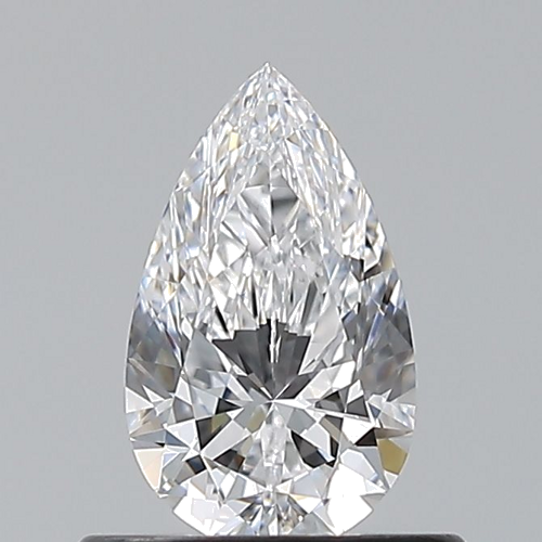 0.53 carat D-VVS1 Natūralus Pear Deimantas (1)
