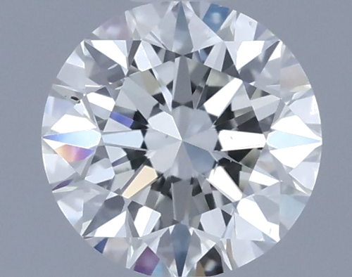 0.51 carat I-SI1 Excellent cut Natūralus Round Deimantas (1)