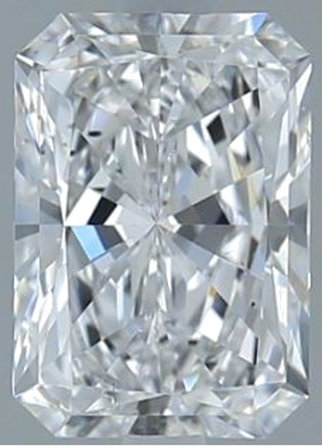 2.01 carat D-SI1 Natūralus Radiant Deimantas (1)