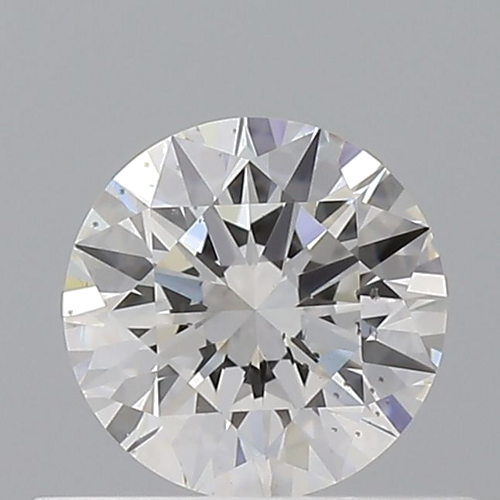0.46 carat F-SI1 Excellent cut Natūralus Round Deimantas (1)