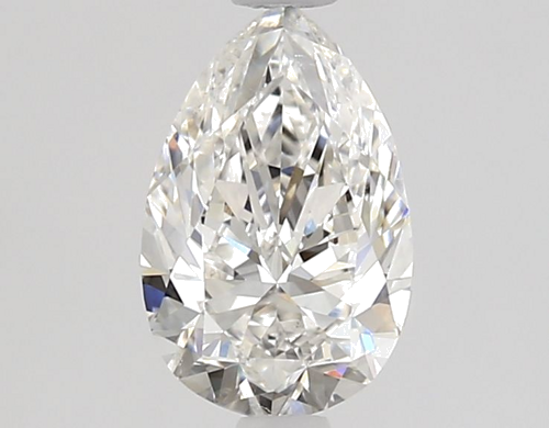 1.01 carat F-SI1 Natūralus Pear Deimantas (1)