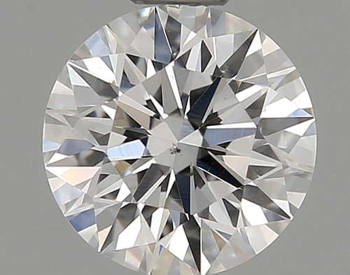 0.51 carat G-SI1 Excellent cut Natūralus Round Deimantas (1)