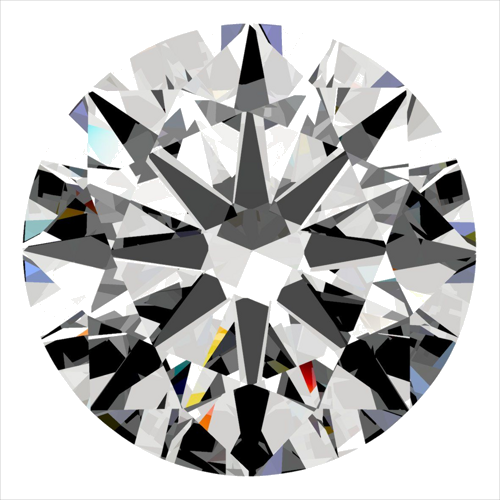0.3 carat D-VVS2 Very Good cut Natūralus Round Deimantas (1)
