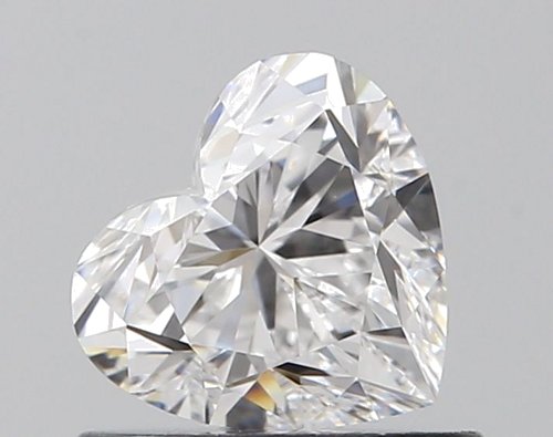 0.7 carat D-VVS2 Natūralus Heart Deimantas (1)