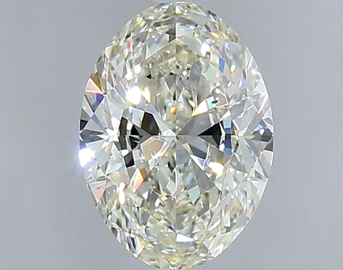 1.5 carat K-SI1 Natūralus Oval Deimantas (1)