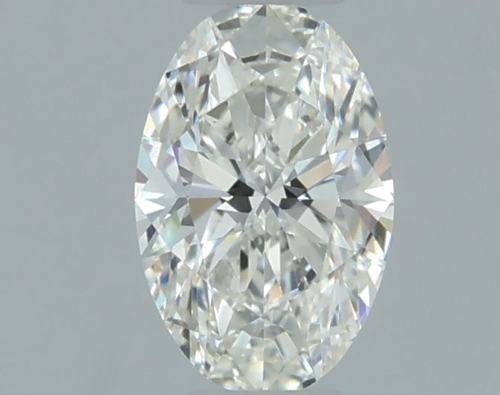 0.5 carat I-VS2 Natūralus Oval Deimantas (1)