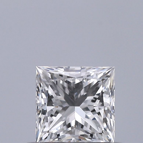 0.44 carat D-VVS1 Natūralus Princess Deimantas (1)